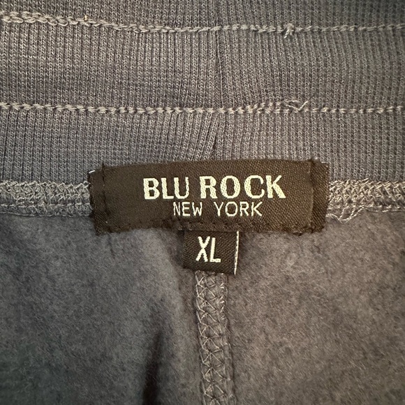 Blu Rock Jogger Sweatpants Sz XL - Heather Grey - Picture 5 of 9
